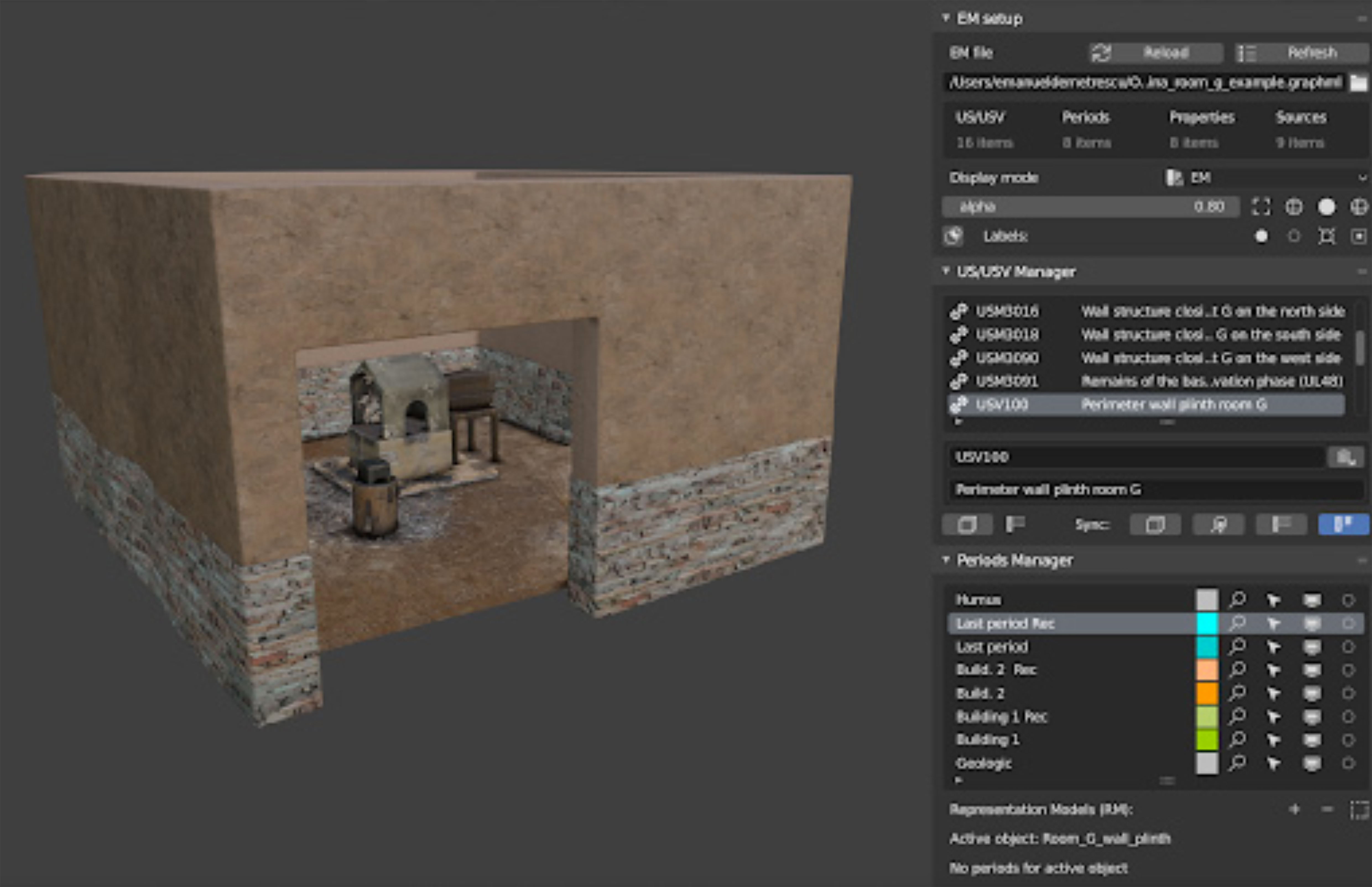  VIRTUAL RECONSTRUCTION OF ARCHAEOLOGICAL ELEMENTS